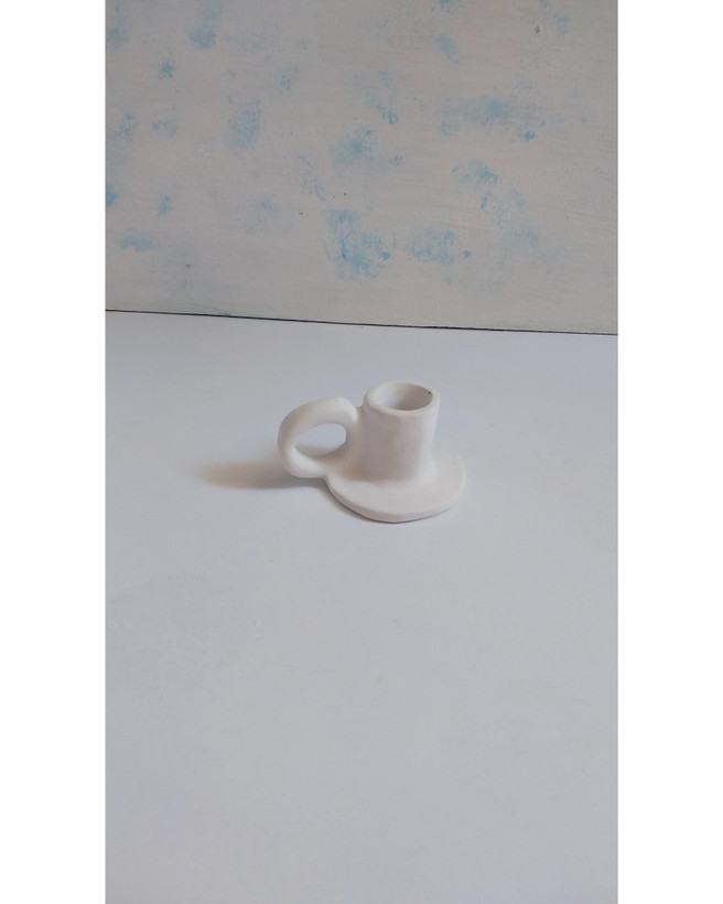 جا شمعی خام آماده رنگ امیزی