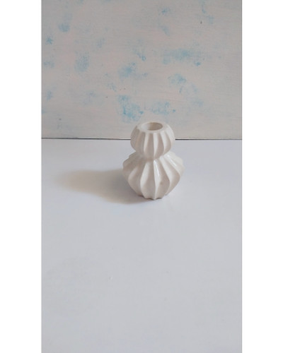 جا شمعی خام آماده رنگ آمیزی