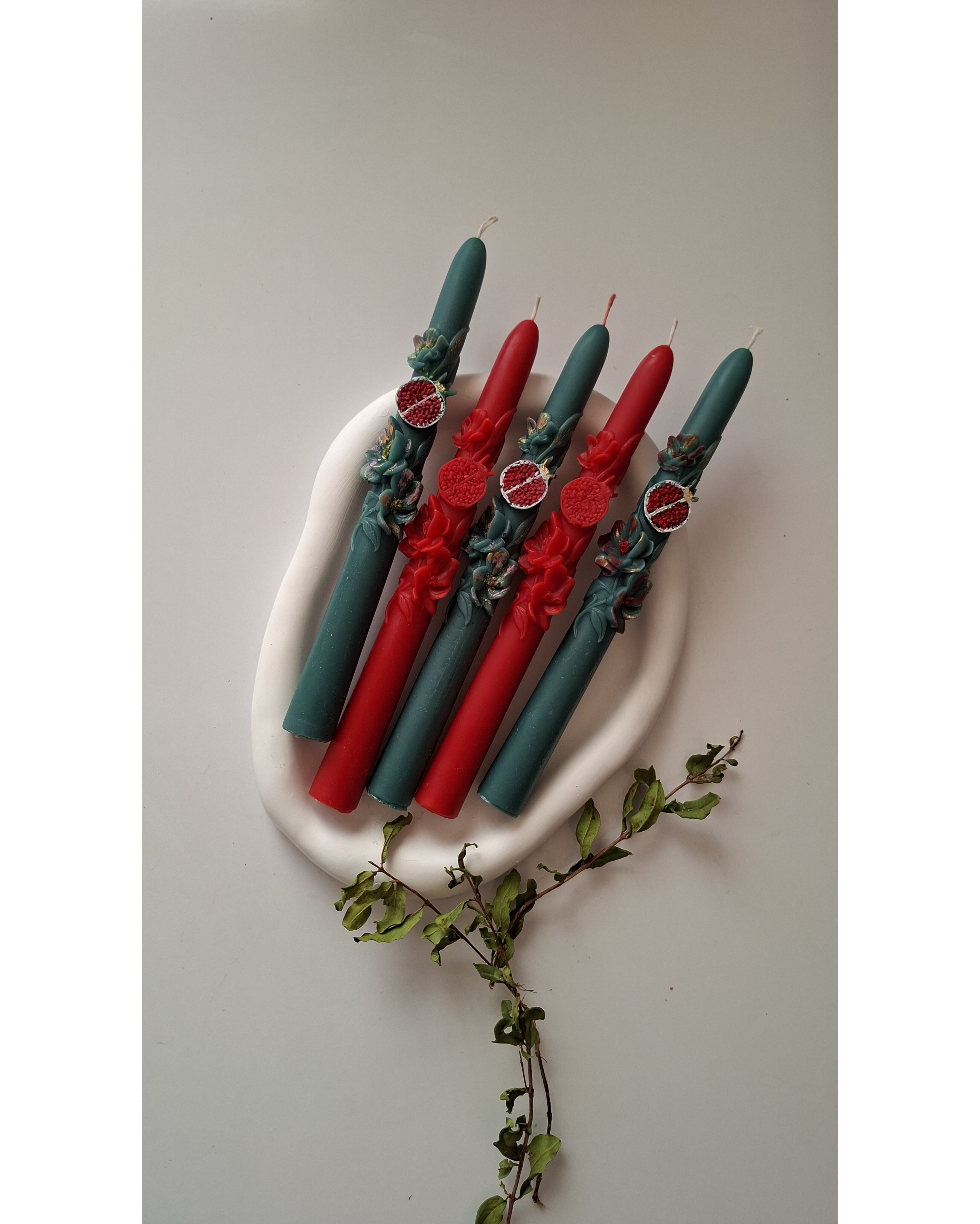 شمع قلمی انار